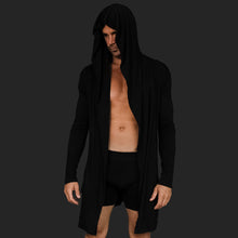 Load image into Gallery viewer, HOODED KIMONO ROBE (unisex)
